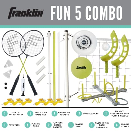 Franklin Sports Fun 5 Combo Set