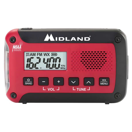 Midland® ER10VP Emergency Alert AM/FM Weather Radio