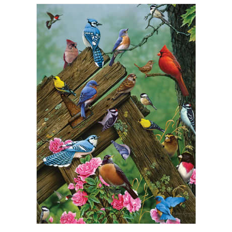 Cobble Hill Birds Of The Forest Puzzle - 1000 Pieces