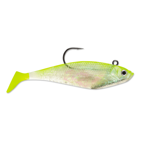 Storm® Wildeye® Swim Shad - Shiner Chartreuse Silver