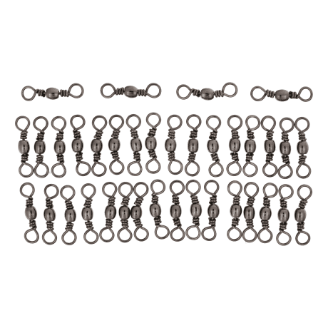 Cabela’s® Brass Barrel Swivels – Black