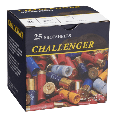 Challenger Field Load Lead Shotshells - 28 Gauge