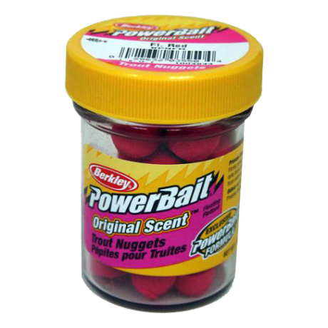 Berkley PowerBait Power Nuggets - Fluorescent Red