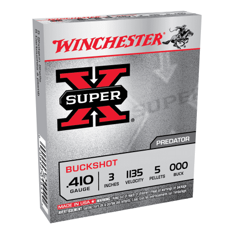 Winchester® Super-X Buckshot Shotshells - .410 Gauge