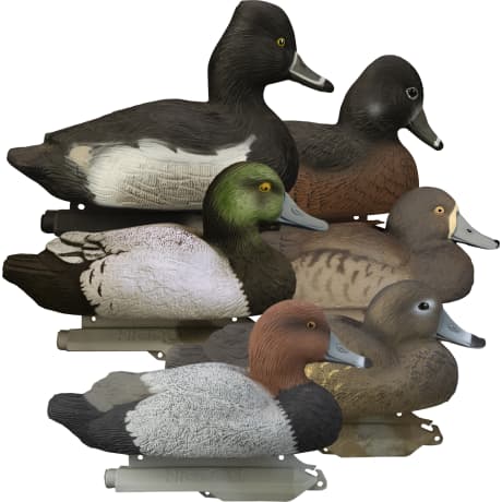 Higdon Outdoors Standard Foam-Filled Diver Duck Decoy Pack