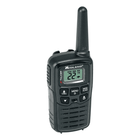 Midland® X-Talker XT T10 Radio - Side View