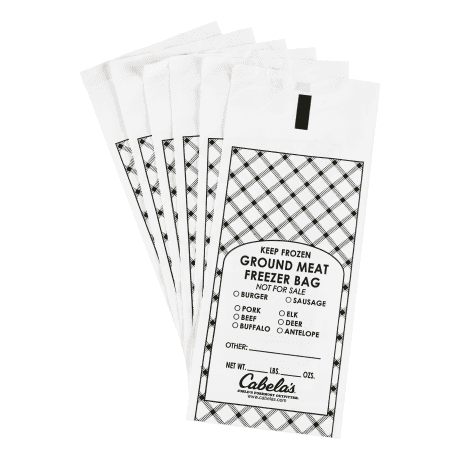 Cabela's Ground-Meat Packaging Kit - Freezer Bag View