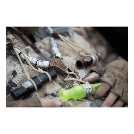 Rig'Em Right Pigmy Rattler 3-Call Lanyard - In Use