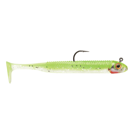 Storm 360GT Searchbait Jig - 3.5 Inch, 1/4 Oz, Chartreuse Ice Color Fishing Lure