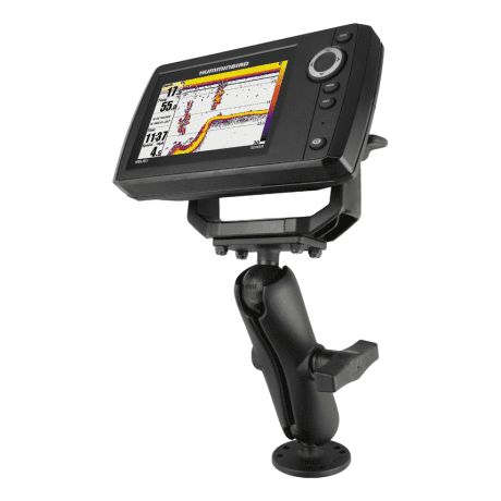 RAM® Mounts C-Size Drill-Down Double Ball Mount for Humminbird Helix 5 & 7