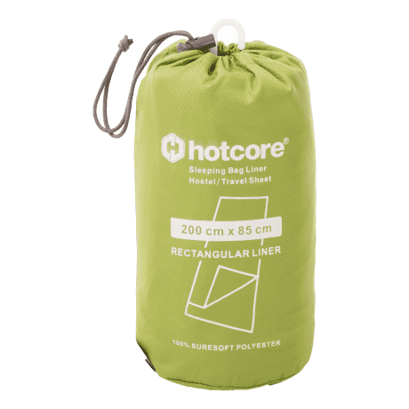 Hotcore® Suresoft Sleeping Bag Liner - Rectangular - Carry Bag