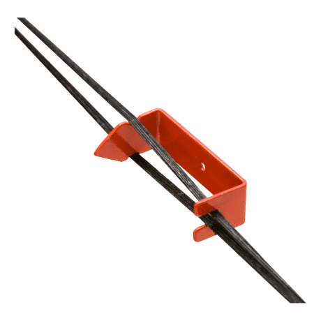 October Mountain EZ Peeper String Separator - In Action