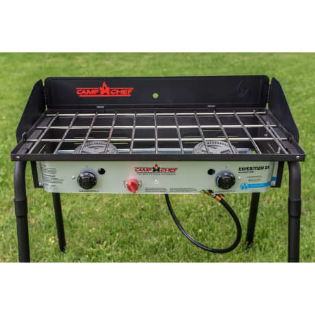 Camp Chef® Expedition 2X Two Burner Stove with Griddle