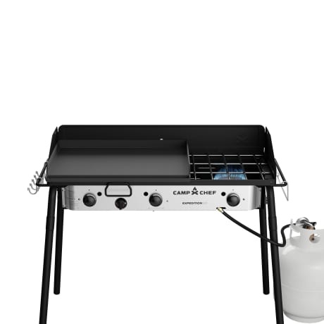 Camp Chef® Expedition 3X Three Burner Stove with Griddle