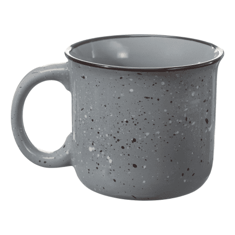 Bass Pro Shops Camp Mug - Grey - Back View