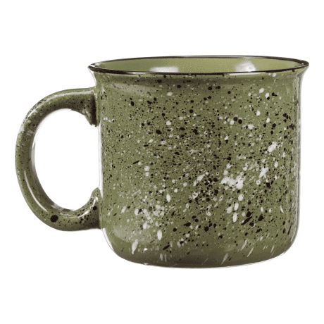 Bass Pro Shops Camp Mug - Moss Green - Back View