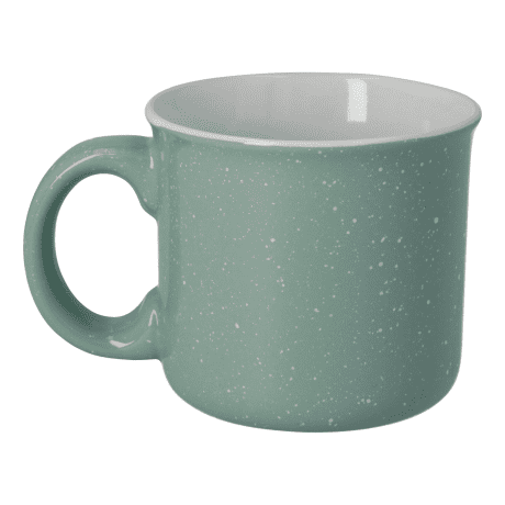 Bass Pro Shops Camp Mug - Ocean Green - Back View