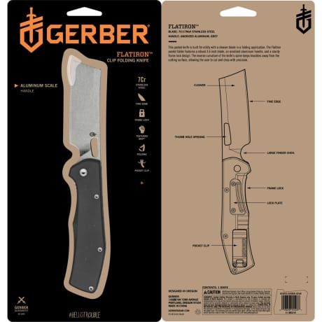 Gerber® Flat Iron Folding Knife
