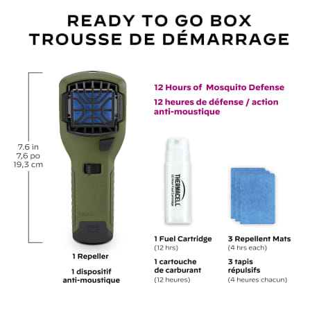 Thermacell® MR 300G Portable Mosquito Repellent - Green