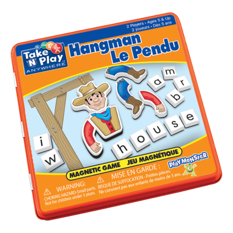 Play Monster Hangman & Go Fishing