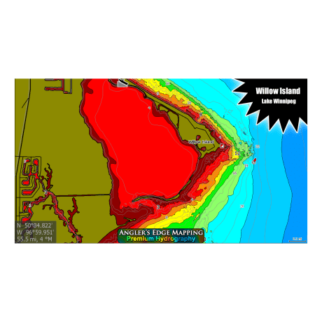 Angler's Edge Mapping Lake Winnipeg 2022 - Early Ice