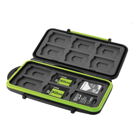 HME Memory Card Storage Case - open