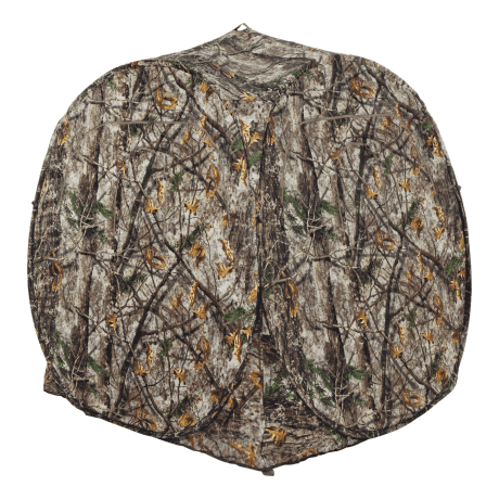 Pursuit Spring Steel Ground Blind - Windows Closed View