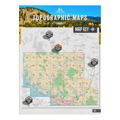 Backroad Mapbooks - 5th Edition Vancouver, Coast and Mountains - Table of Contents View