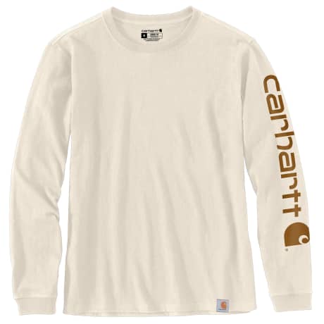 Carhartt® Women’s Workwear Sleeve Logo Long-Sleeve T-Shirt