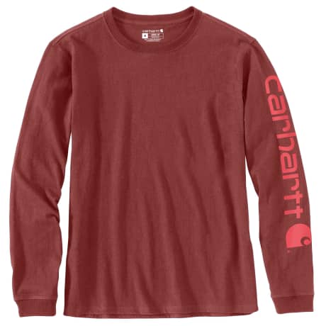 Carhartt® Women’s Workwear Sleeve Logo Long-Sleeve T-Shirt
