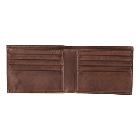 Browning® Men's Brass Buck Bifold Wallet - Open View