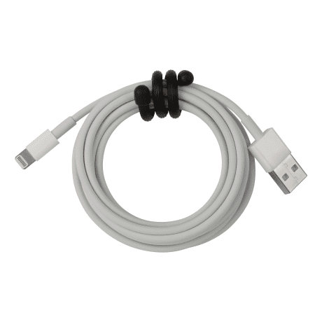 Nite Ize Gear Tie® Reusable Rubber Twist Tie™ 6" - 2 Pack - Black - In the Field