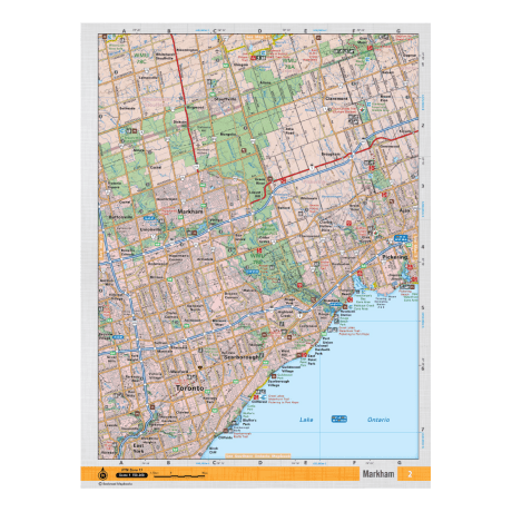 Backroad Mapbooks Cottage Country Ontario Mapbook 6th Edition