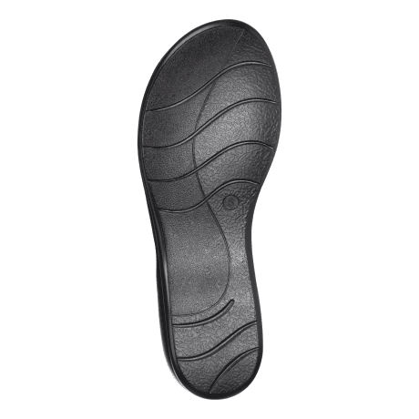 Natural Reflections® Women’s Cami II Wedge Sandals - Black - sole