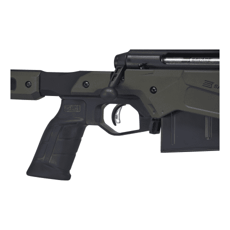 Savage® Axis II Precision Bolt Action Rifle - Black with OD Green