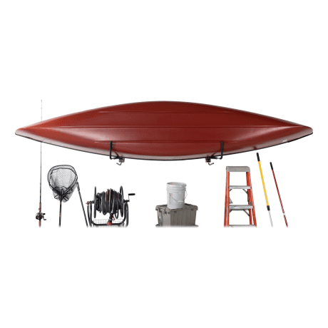 Ascend® Adjustable Kayak/Canoe Wall Cradle - In the Field