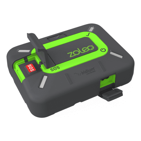 ZOLEO Satellite Communicator - Open Flaps View