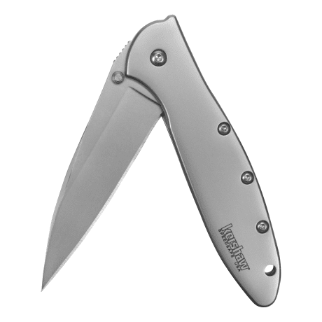 Kershaw® Leek 1660 3" Assisted Open Knife - half-open