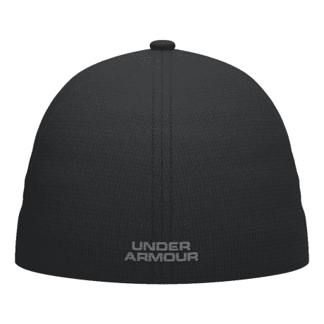 Under Armour® Men’s Iso-Chill ArmourVent™ Stretch Hat - Black/Pitch Grey - back