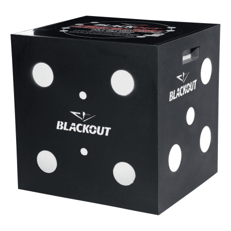 BlackOut 6-Sided Foam Archery Target - Factory Second
