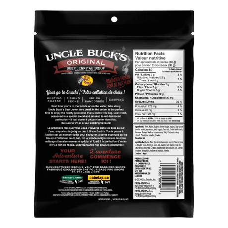 Bass Pro Shops® Uncle Buck's® Beef Jerky - Original