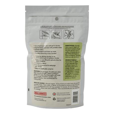 Reliance Bio-Gel Waste Gelation 