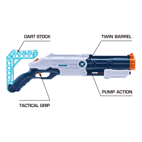 Zuru X-Shot Excel Vigilante Foam Dart Blaster