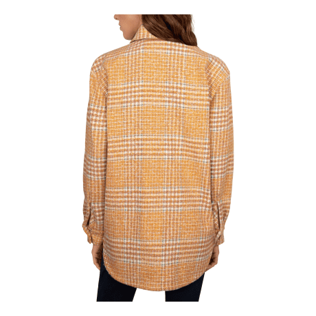 Natural Reflections® Women’s Plaid Shirt Jacket - back