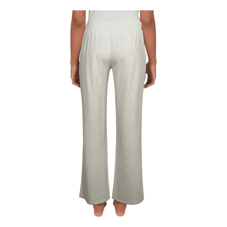 Natural Reflections® Women’s Heather Wide-Leg Lounge Pants - back