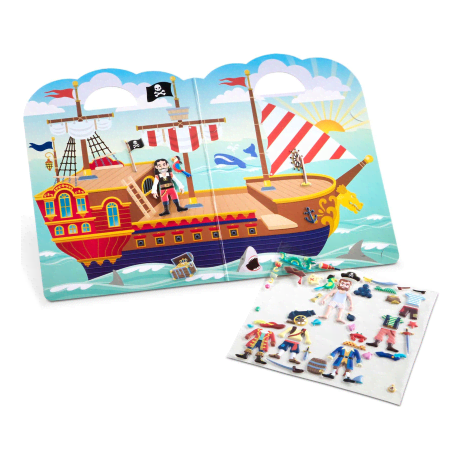 Melissa & Doug® Reusable Puffy Sticker Playset - Pirate