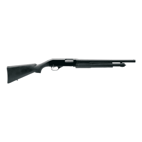 Stevens 320 Field Grade Pump-Action Shotguns - 12-gauge - 18-1/2" + 28" Barrel Combo - Black