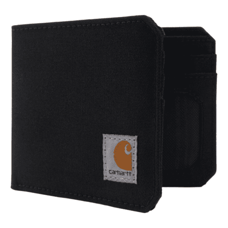 Carhartt® Nylon Duck Bifold Wallet – Black