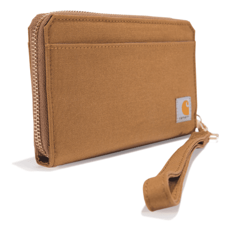 Carhartt® Nylon Duck Lay-Flat Clutch – Brown