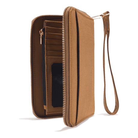 Carhartt® Nylon Duck Lay-Flat Clutch – Brown